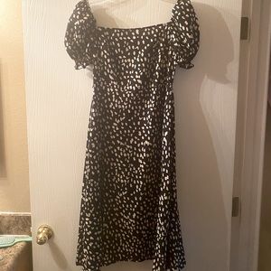 Spotted Mid Dress